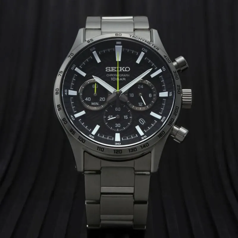 Seiko Conceptual SSB413P1 Herrenuhr • Saphirglas • Chronograph