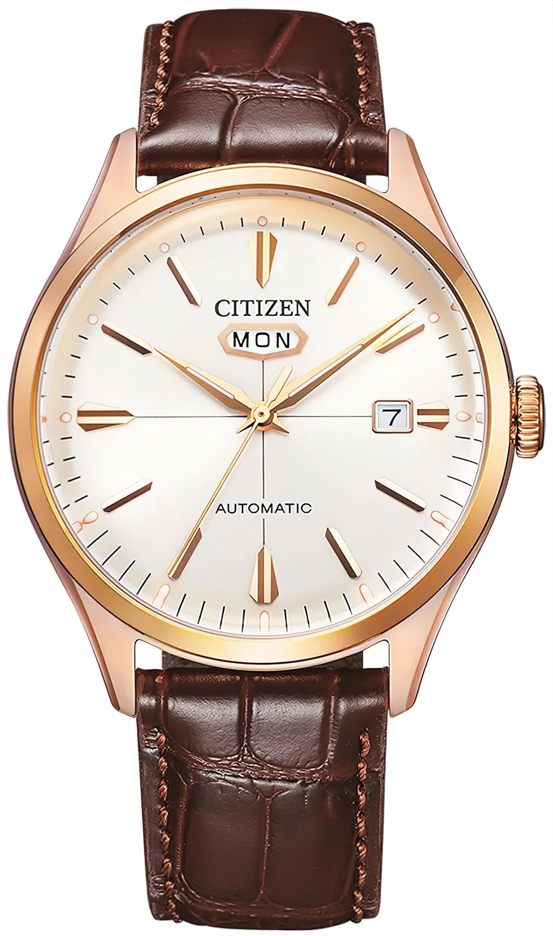 Citizen C7 NH8393-05AE Herrenuhr • Automatikwerk • Lederarmband