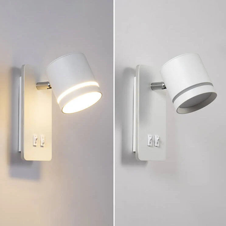 Verstelbare LED Wandlamp met Leeslicht en Sfeervolle Achtergloed voor Slaapkamer Woonkamer en Gangverlichting | Sansoti