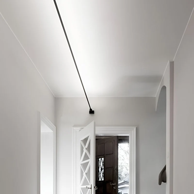 Draaibare LED Plafondlamp Rail 360° Verstelbaar Dimbaar Modern Aluminium Spotjes Woonkamer Keuken Kantoor | Sansoti