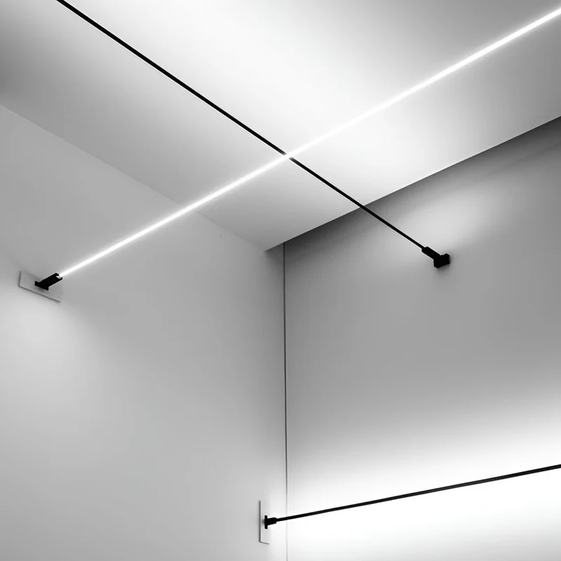 Draaibare LED Plafondlamp Rail 360° Verstelbaar Dimbaar Modern Aluminium Spotjes Woonkamer Keuken Kantoor | Sansoti
