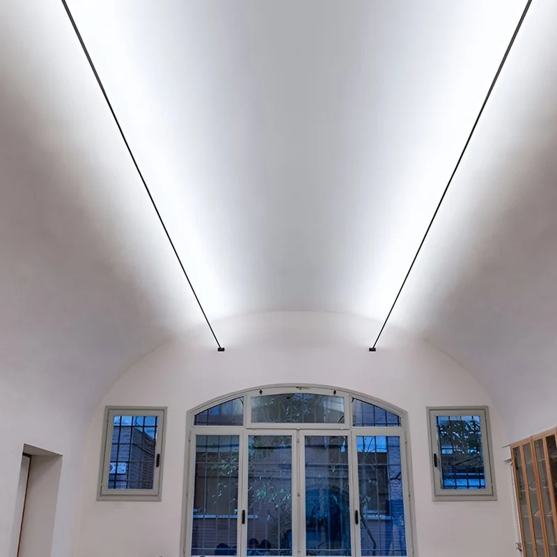 Draaibare LED Plafondlamp Rail 360° Verstelbaar Dimbaar Modern Aluminium Spotjes Woonkamer Keuken Kantoor | Sansoti