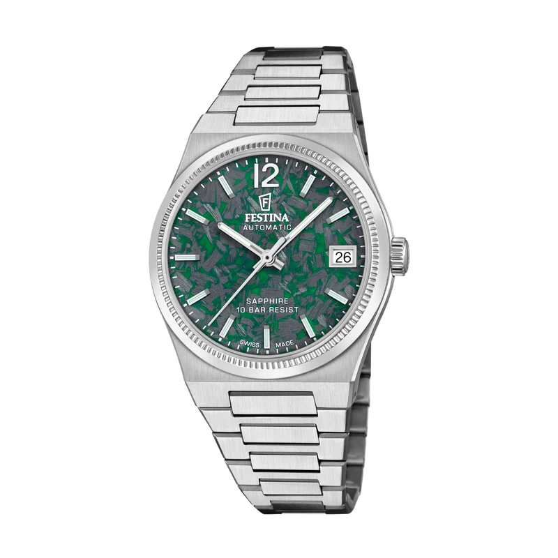 Festina Rivé F20029/4 Damen Armbanduhr • Automatikwerk Soprod P024 • Saphirglas