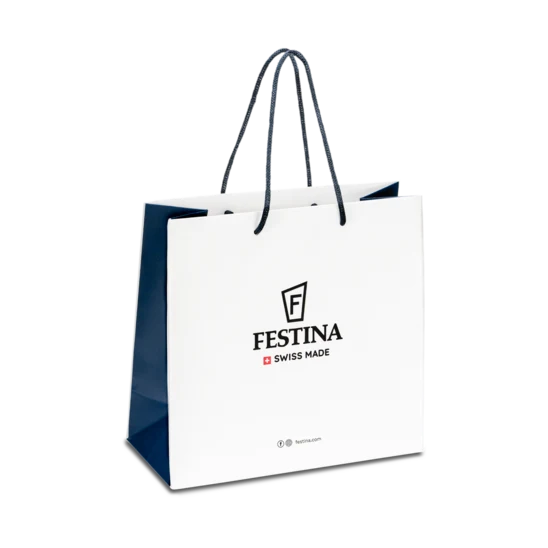 Festina Swiss Made Rivé F20029/2 Damen Automatikuhr Silber • Saphirglas • Swiss Made