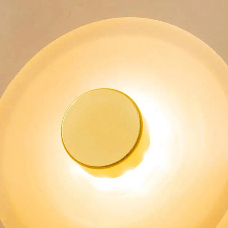 Sculpturale Wandlamp met Geïntegreerde LED Glazen Bol Warm Wit Licht voor Woonkamer Slaapkamer Gang Hal | Sansoti