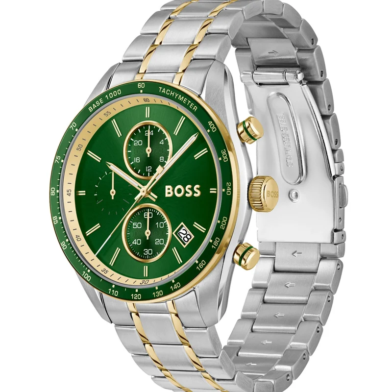 BOSS Grand Prix 1514345 Herren Armbanduhr • Elegantes Design • BOSS Qualität