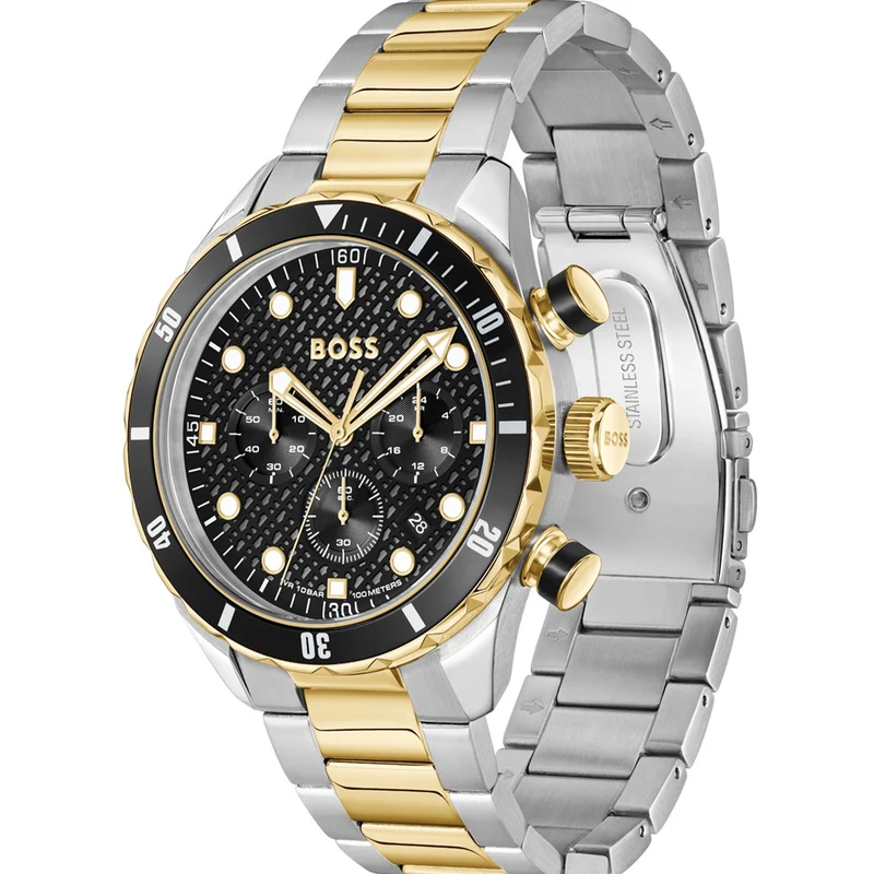 BOSS Chronomatrix 1514339 Herren Armbanduhr • Elegantes Design • BOSS Qualität