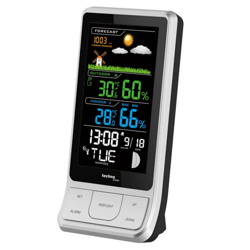 Digitale Wetterstation mit Thermometer und Hygrometer - Technoline WS 6441