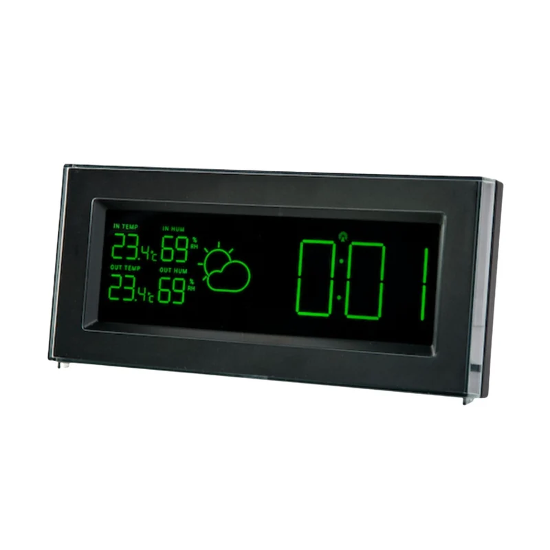 Wetterstation - Funkuhr - Datum - Wettervorhersage/-lage - Alarmfunktion - Technoline MA 10901