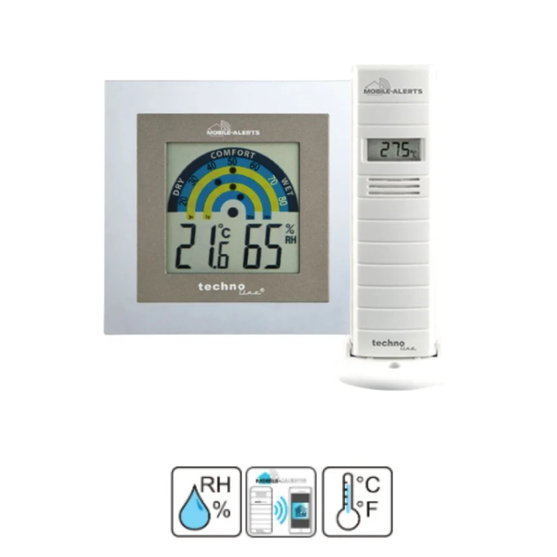 Wetterstation - Außensensor - Thermometer/Hygrometer - Technoline MA 10260