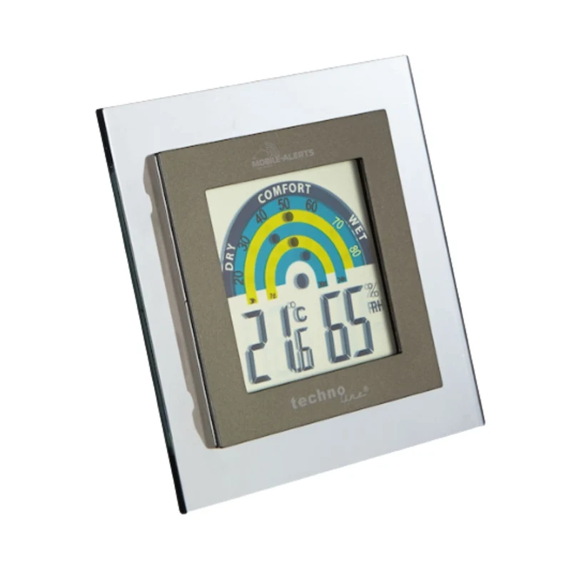 Digitales Thermometer/Hygrometer mit mobilem Alarm - Technoline MA 10230