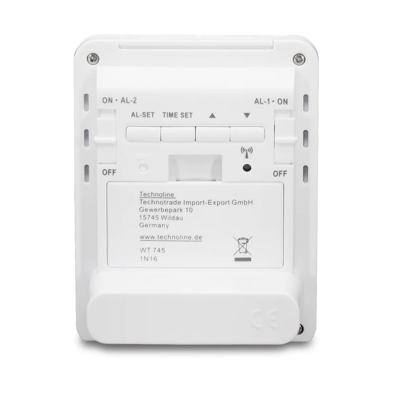 Funkwecker - Datums- und Temperaturanzeige - Technoline WT 745