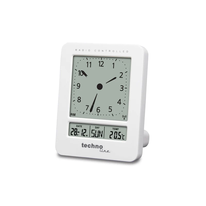 Funkwecker - Datums- und Temperaturanzeige - Technoline WT 745