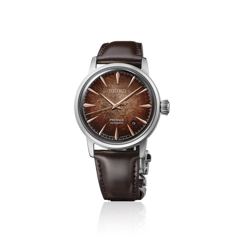 Seiko Presage HCB003 Herren Armbanduhr • Automatikwerk • Durchsichtiger Gehäuseboden