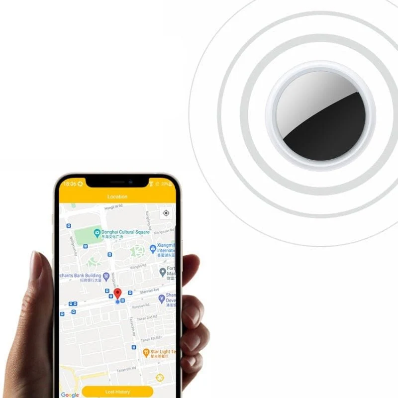 Bluetooth Item Tracker Mini GPS Zoeklocator Compact Apparaat voor Sleutels Tas Portemonnee Auto Kinderen Huisdieren | Sansoti