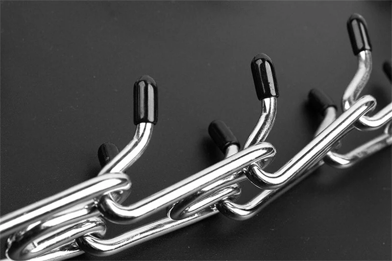 Correctieband Hond Verstelbaar met Gummitips Zwart voor Trainingscontrole | Anti-Trek Trainingsband Metaal met Veilige Pinnen | Sansoti