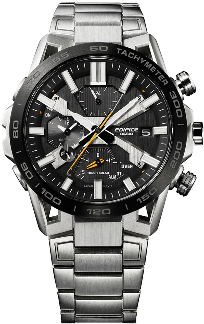 Casio EDIFICE EQB-2000DB-1AER Herrenuhr • Smarte Funktionen • Tough Solar