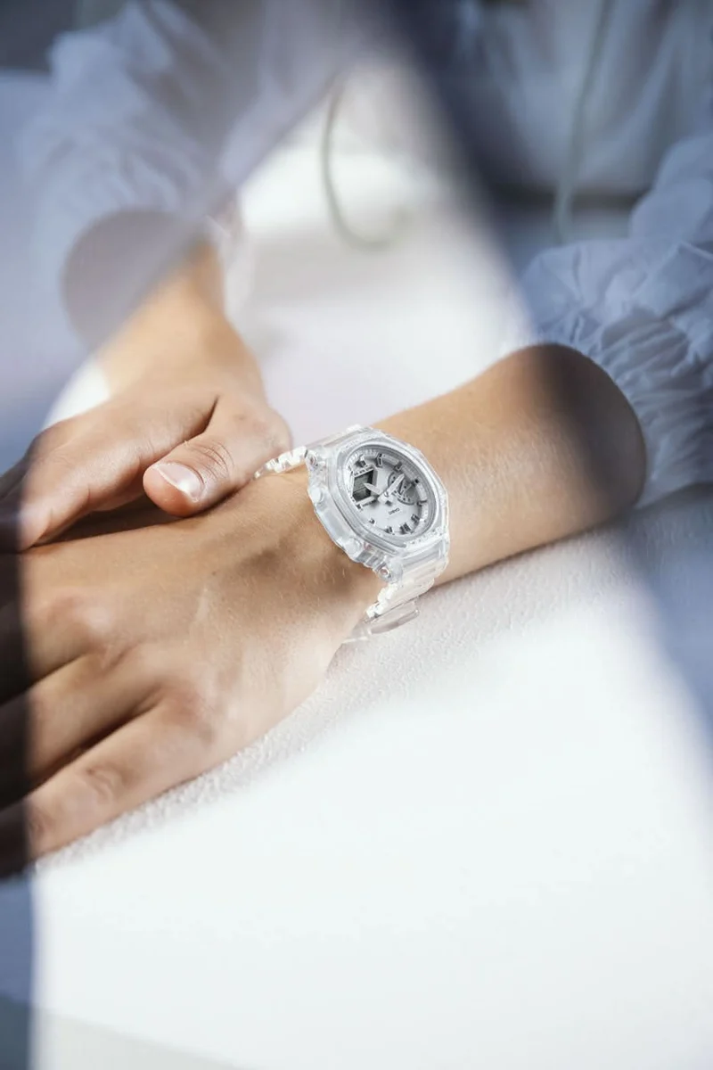 Casio G-Shock GMA-S2100SK-7AER Damenuhr • Extreme Stoßfestigkeit • Kultiges Retro-Design