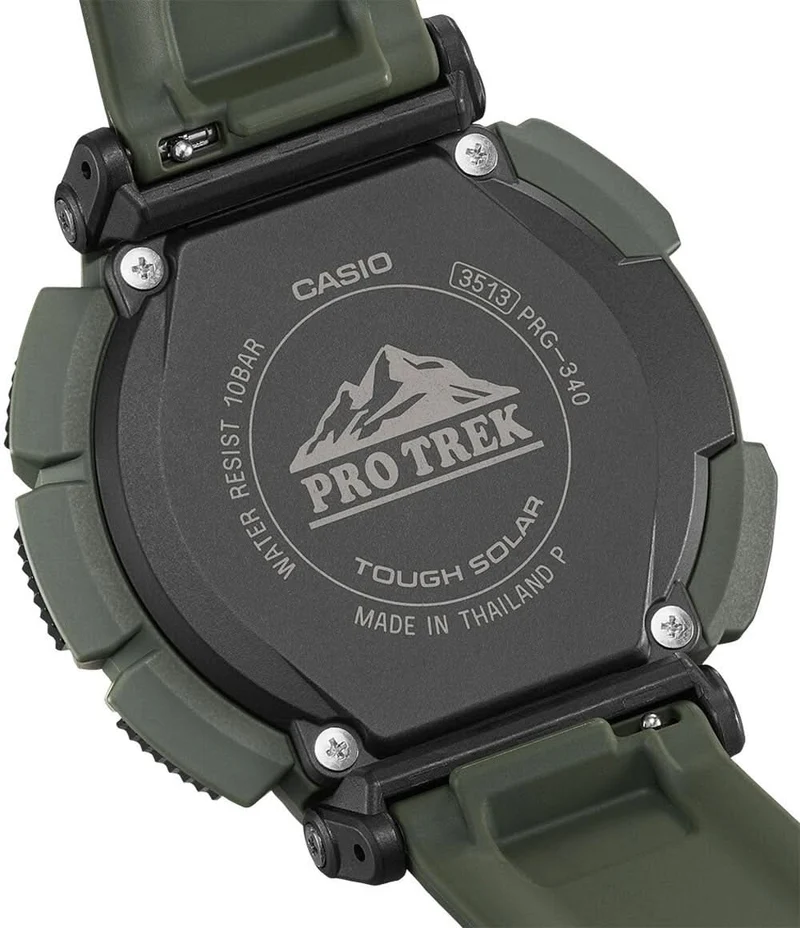 Casio Pro Trek PRG-340-3ER Herrenuhr • Tough Solar • Digital-Kompass