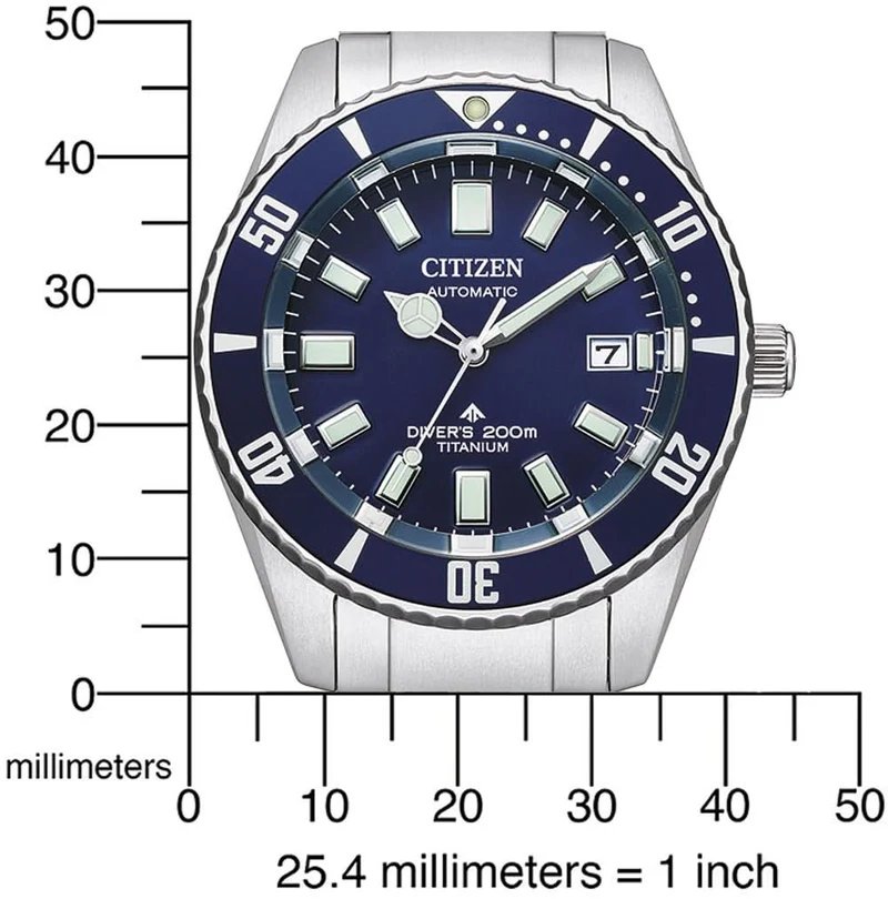 Citizen Promaster NB6021-68L Herrenuhr • ISO 6425 Taucheruhr • Super Titanium™