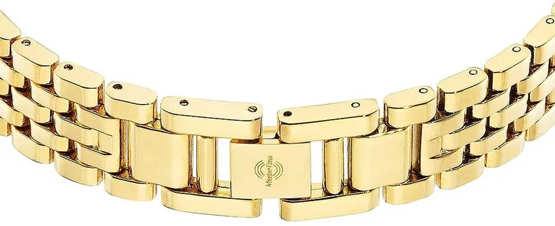 Master Time Funk Fashion MTLA-10345-14M Damenuhr • Funkpräzision • Elegantes Gold-Design