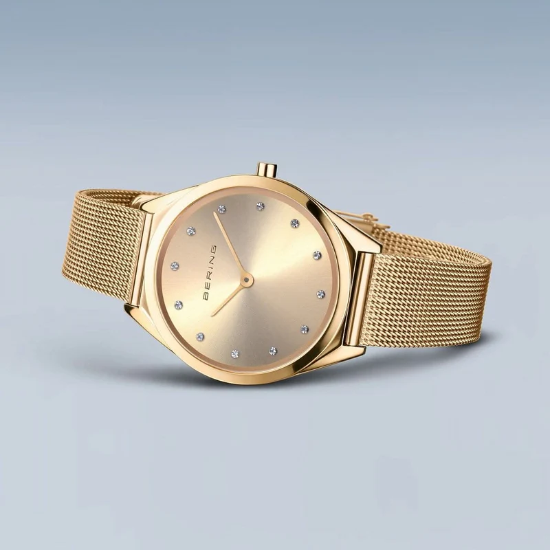 Bering Ultra Slim 17031-333 Damenuhr • Saphirglas • Milanaise