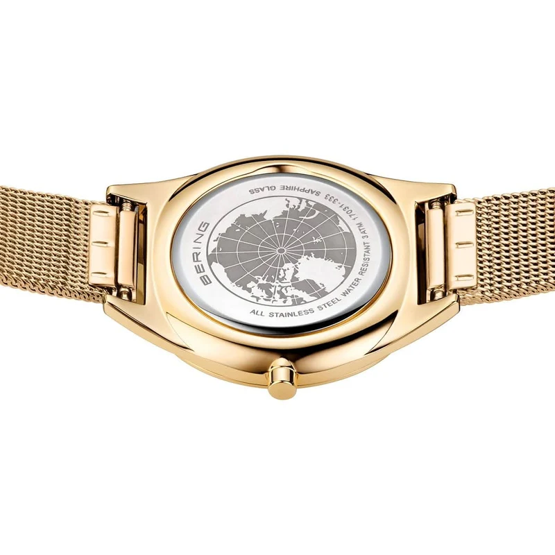 Bering Ultra Slim 17031-333 Damenuhr • Saphirglas • Milanaise