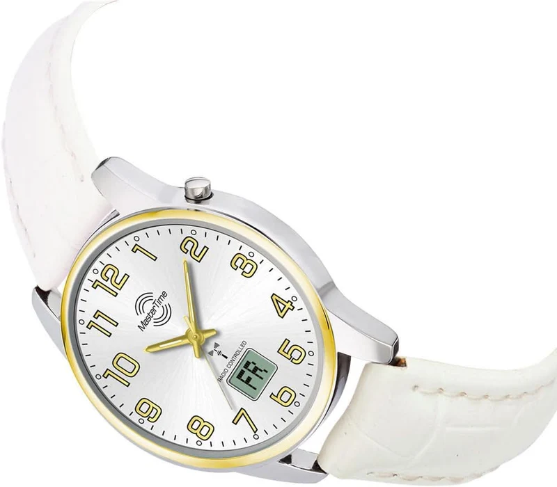 Master Time Basic MTLA-10799-42L Damenuhr • Funk • Lederband