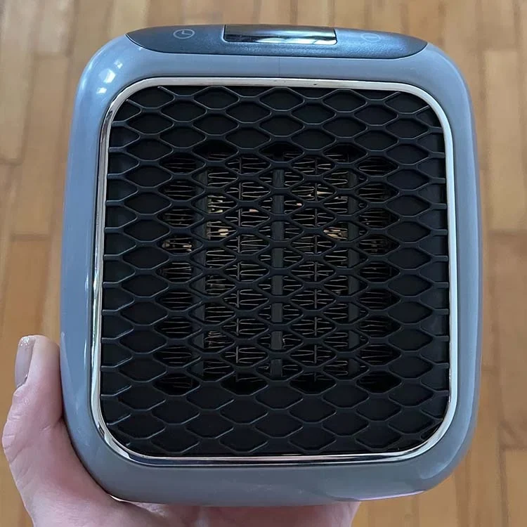 Draagbaar Verwarmingsapparaat 800W Compact Snelverwarming Ruimteverwarmer met Timer en Kantelbeveiliging | Sansoti