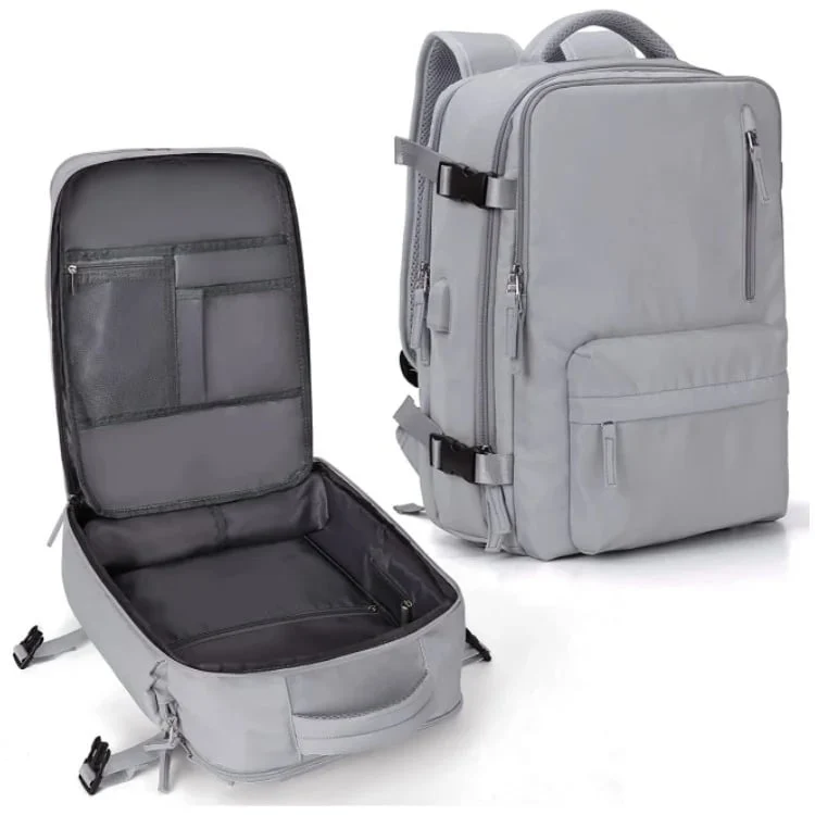 Grote Dames Reistas Waterdichte Wandelrugzak 35L Multifunctioneel met USB Poort | Sansoti