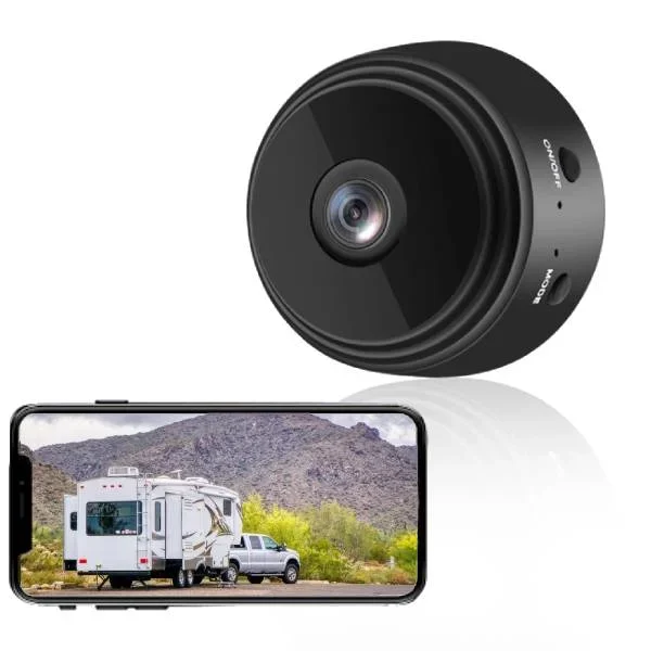 Draadloze Achteruitrijcamera Full HD Zwart voor Camper Caravan Vrachtwagen | Sansoti