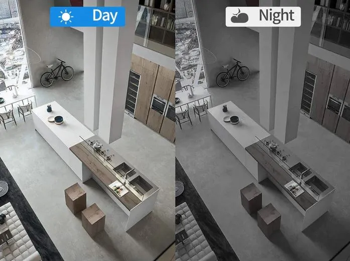 WiFi Beveiligingscamera Klein Set van 2 Nachtzicht Draadloos HD Baby Huisdier Monitoring Indoor Camera | Sansoti