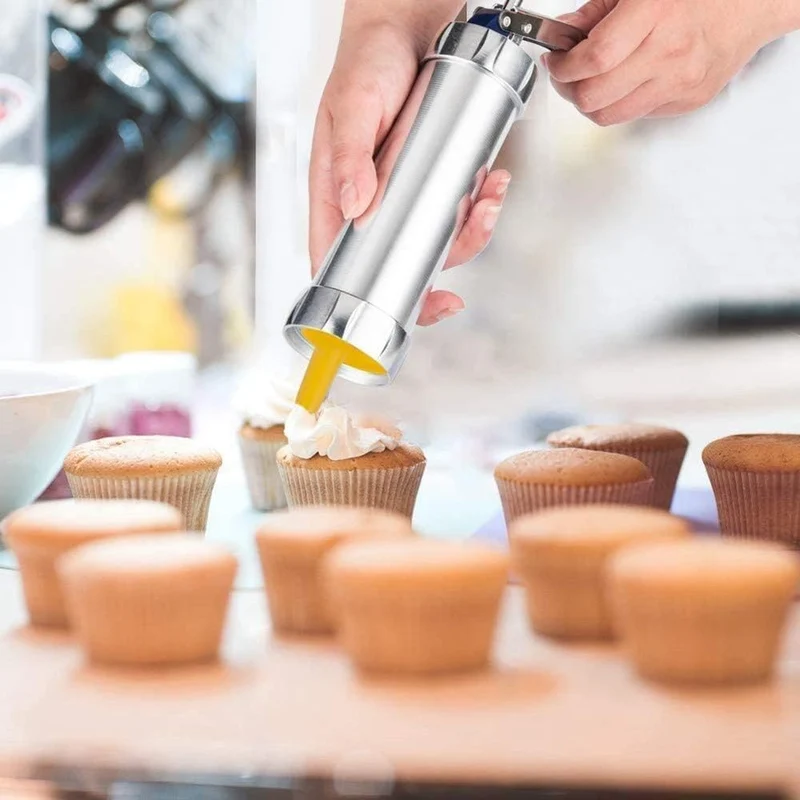 RVS Koekjespers met 20 Vormen | Professioneel Bakken | Keukengereedschap | Sansoti