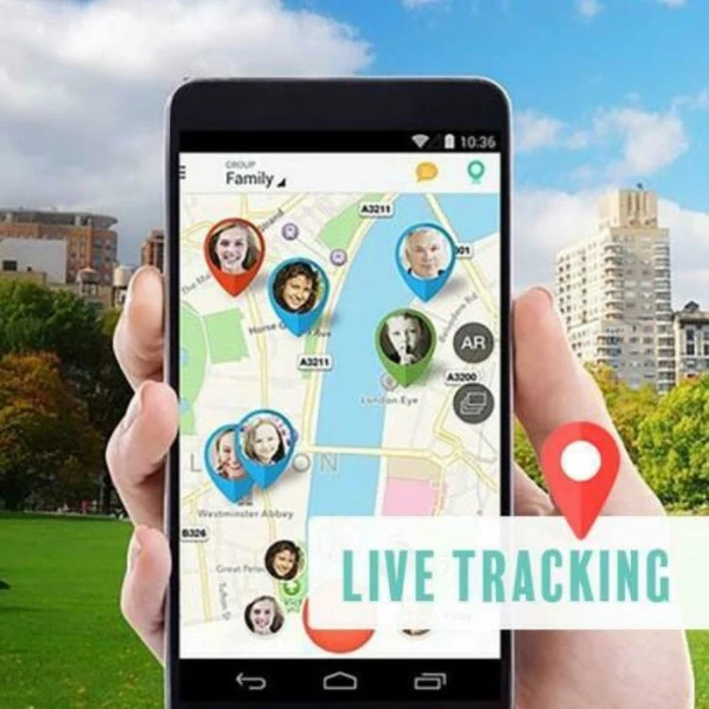 GPS Tracker Realtime Locatie SOS Geofence Notificaties Haustiere Auto Personen | Sansoti