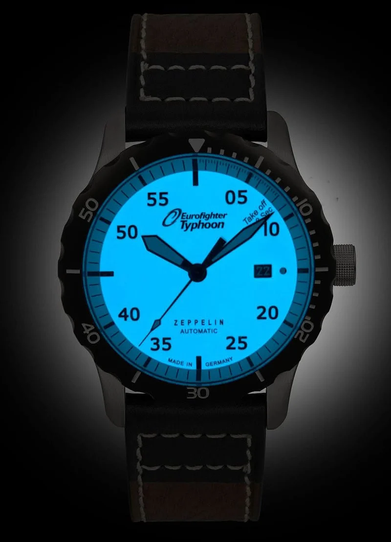 Zeppelin Eurofighter 7268-5 Herrenuhr • Made in Germany • Automatik