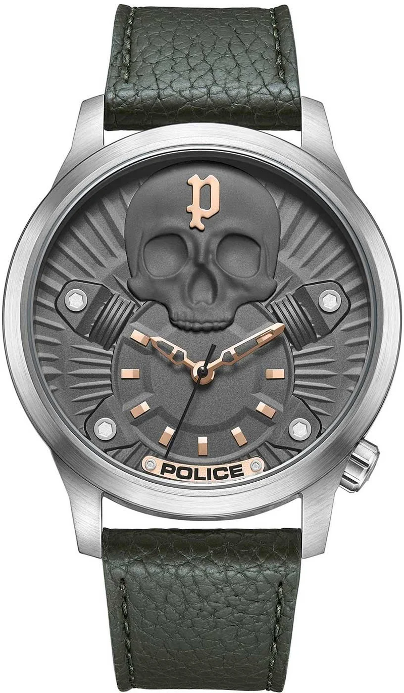 Police Jet PEWJA2227703 Herren Uhr • Quarz Uhrwerk • Edelstahlgehäuse