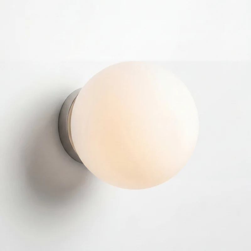 Ronde Wandlamp met LED Verlichting Ø12-20cm Geïntegreerde Lichtbron Hal Slaapkamer Badkamer Modern Design | Sansoti