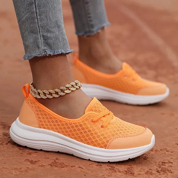 Orthopedische Damesschoenen met Mesh Bovenwerk Geheugenschuim Zool Comfortabel Lichtgewicht Wandelschoenen | Sansoti