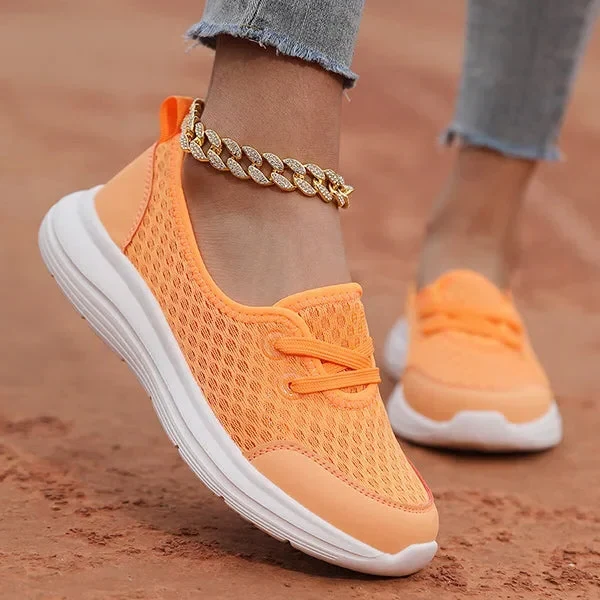 Orthopedische Damesschoenen met Mesh Bovenwerk Geheugenschuim Zool Comfortabel Lichtgewicht Wandelschoenen | Sansoti
