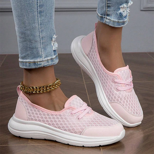 Orthopedische Damesschoenen met Mesh Bovenwerk Geheugenschuim Zool Comfortabel Lichtgewicht Wandelschoenen | Sansoti