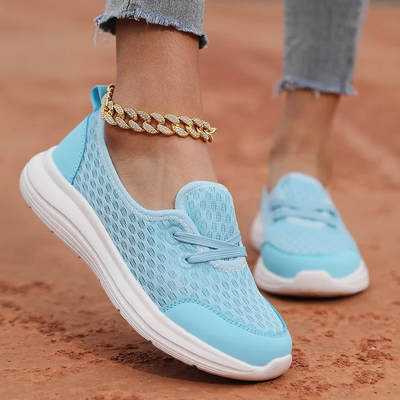 Orthopedische Damesschoenen met Mesh Bovenwerk Geheugenschuim Zool Comfortabel Lichtgewicht Wandelschoenen | Sansoti
