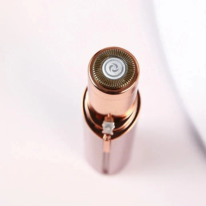 Elektrische Gezichtshaarontharer Draagbaar Batterij Mini Trimmer Bovenlip Kin Wenkbrauwen Reisformaat | Sansoti