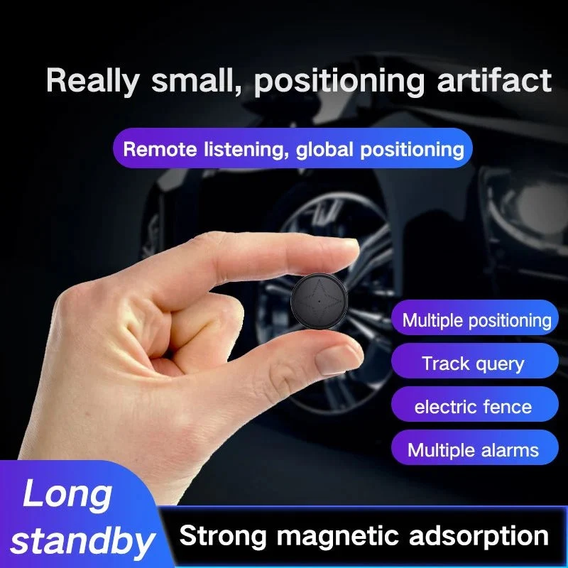 Compacte Magnetische GPS Tracker 4G Real-Time Volgsysteem Voertuig Huisdier Bagage Locatiebewaking Waterdicht | Sansoti