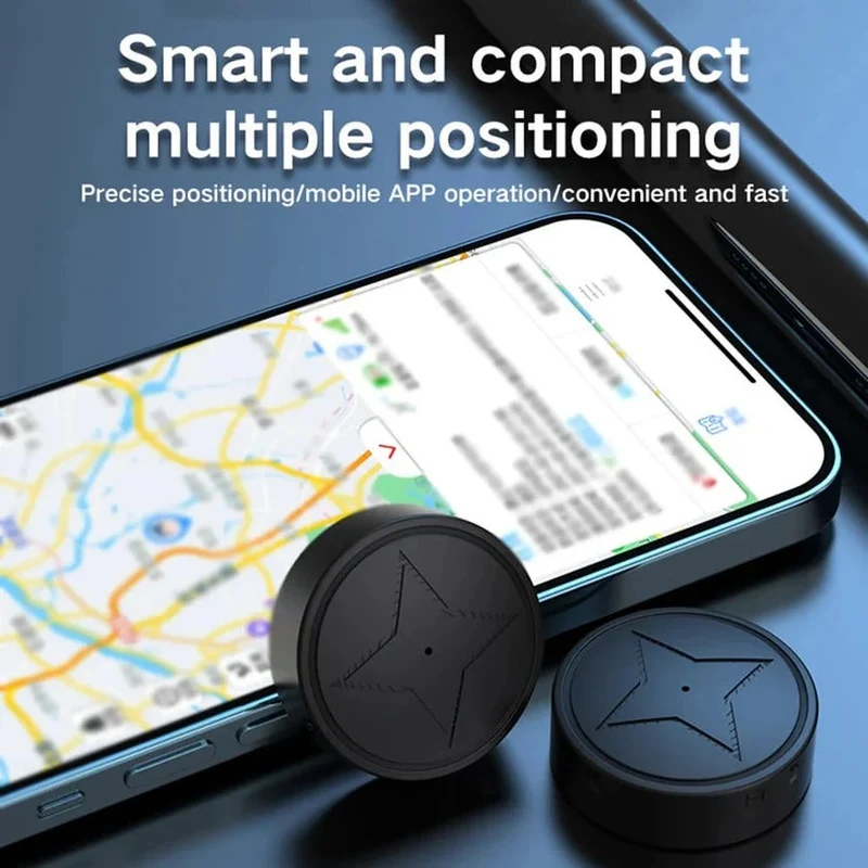 Compacte Magnetische GPS Tracker 4G Real-Time Volgsysteem Voertuig Huisdier Bagage Locatiebewaking Waterdicht | Sansoti