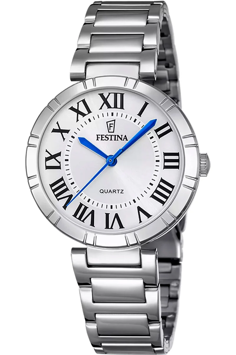 Festina Mademoiselle F16936/3 Damenuhr Silberfarben • Mineralglas • Edelstahlarmband