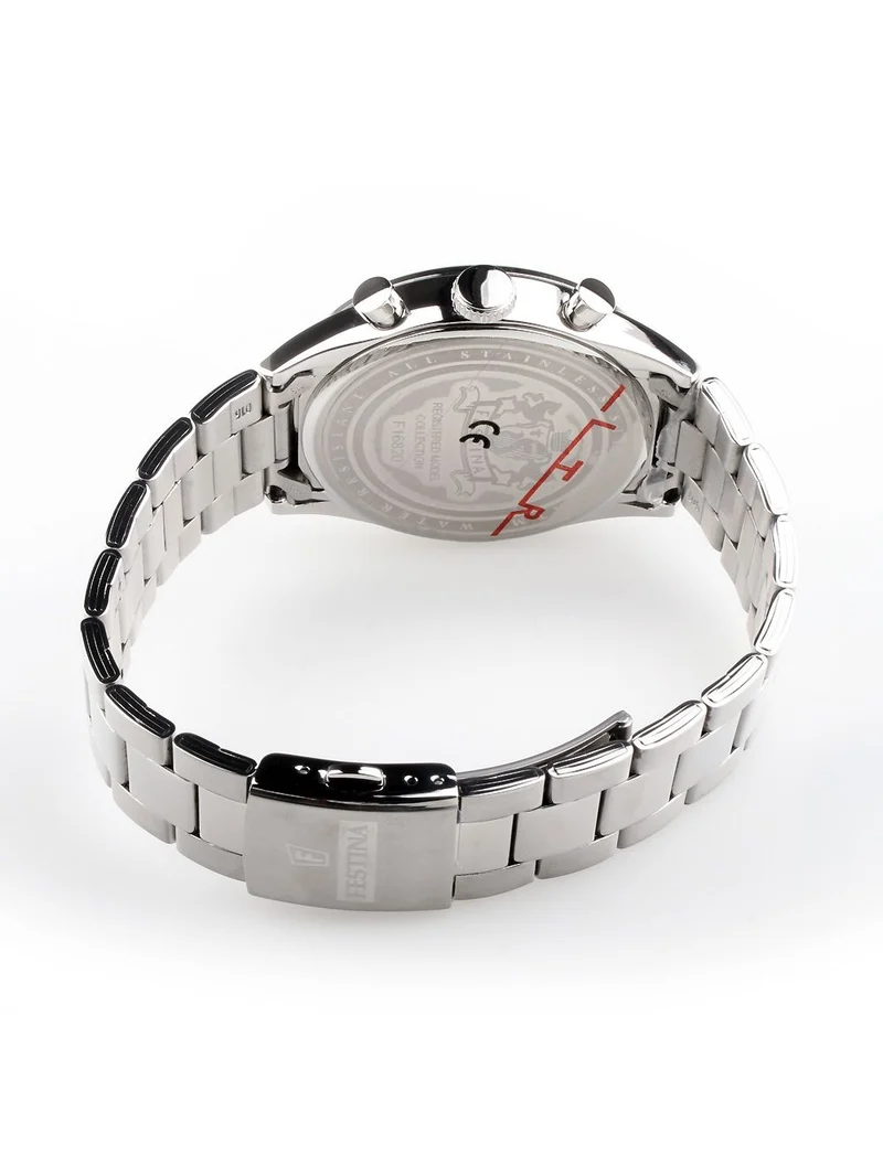Festina F16820/4 Sport Chronograph Herrenuhr Schwarz • Mineralglas • Edelstahlarmband