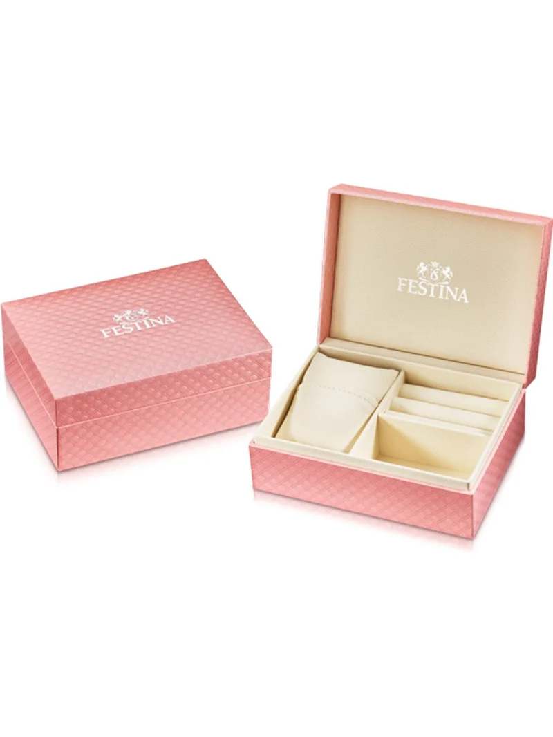 Festina Boyfriend Collection F16790/E Damenuhr Lila • Quarzwerk Miyota • Mineralglas