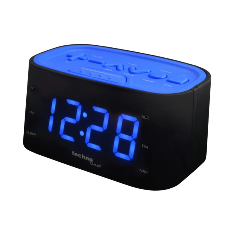 TECHNOLINE WT 465 Radiowecker schwarz-blau