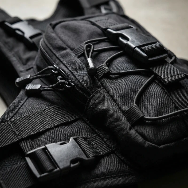 Hardloopvest met Opbergvakken voor Telefoon Sleutels Drinkfles Verstelbare Sporttas Running Hydration Vest | Sansoti