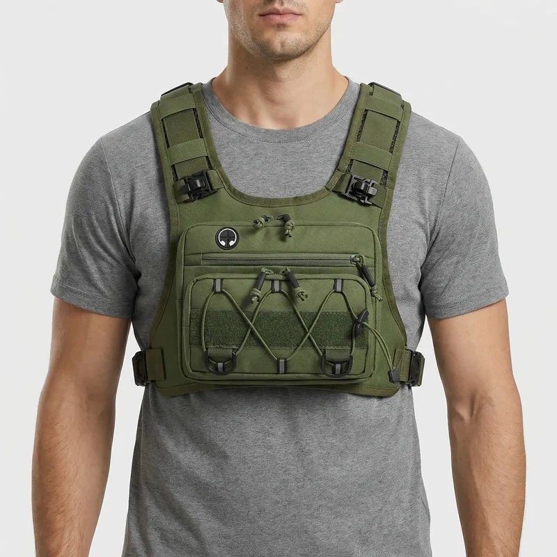 Hardloopvest met Opbergvakken voor Telefoon Sleutels Drinkfles Verstelbare Sporttas Running Hydration Vest | Sansoti